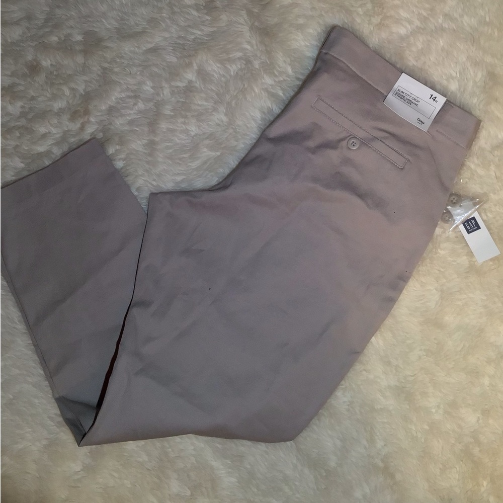 Gap slim city crop coupe urbaine Etroite 3/4 pants size 14